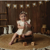 Mini Round Chair Brown